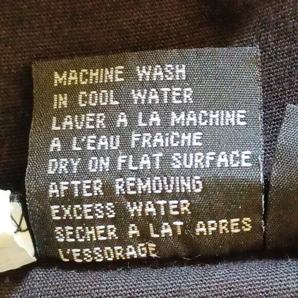 Vintage 90's Y2K Tripp NYC Black & White Lace Maid Skirt Size XL - Picture 7 of 7